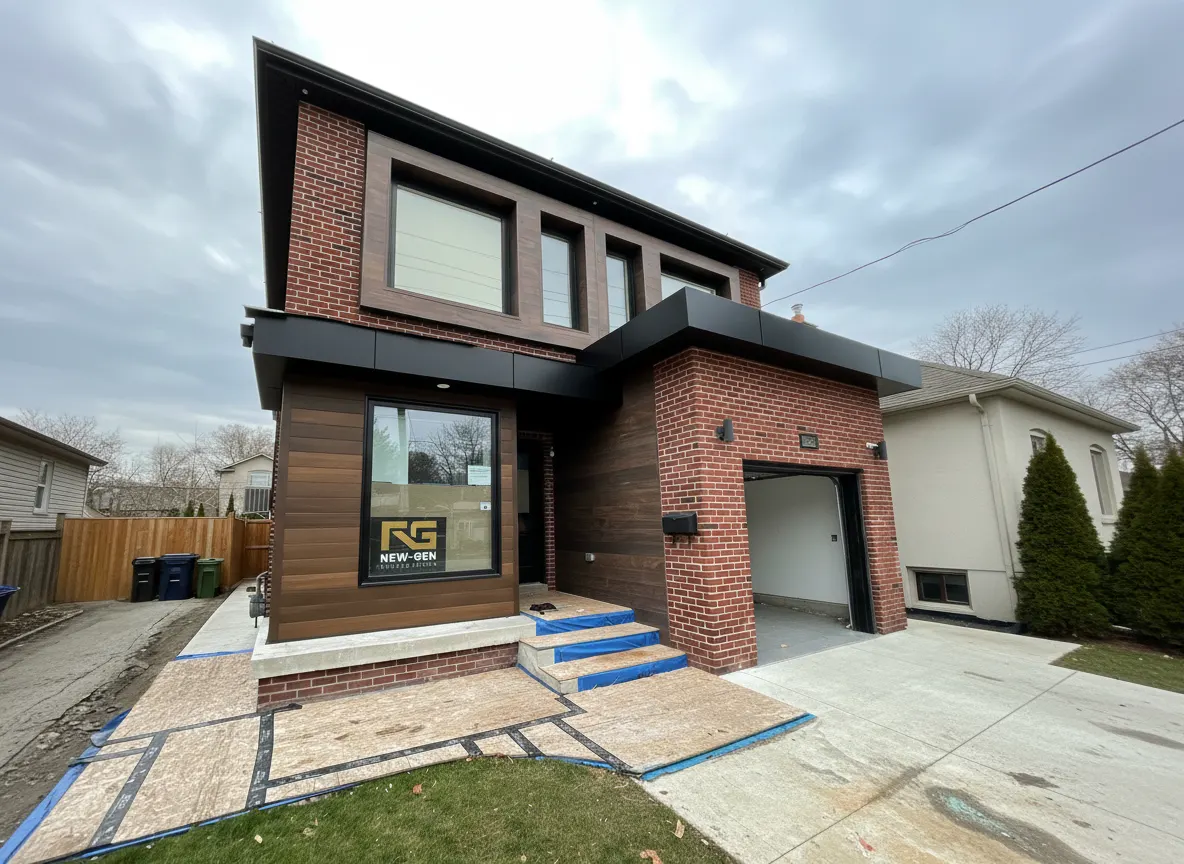 Moderna & Wood Siding installed by MC MetalWorks